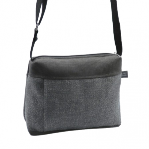 bolso handmade gris textura Lara Rabal