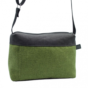 bolso handmade verde textura Lara Rabal