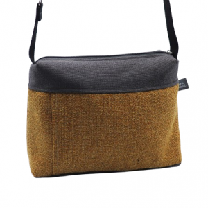 bolso handmade ocre textura Lara Rabal