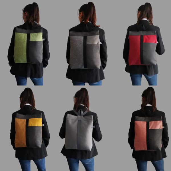 mochilas handmade antirobo fet a ma a BarcelonaLara Rabal