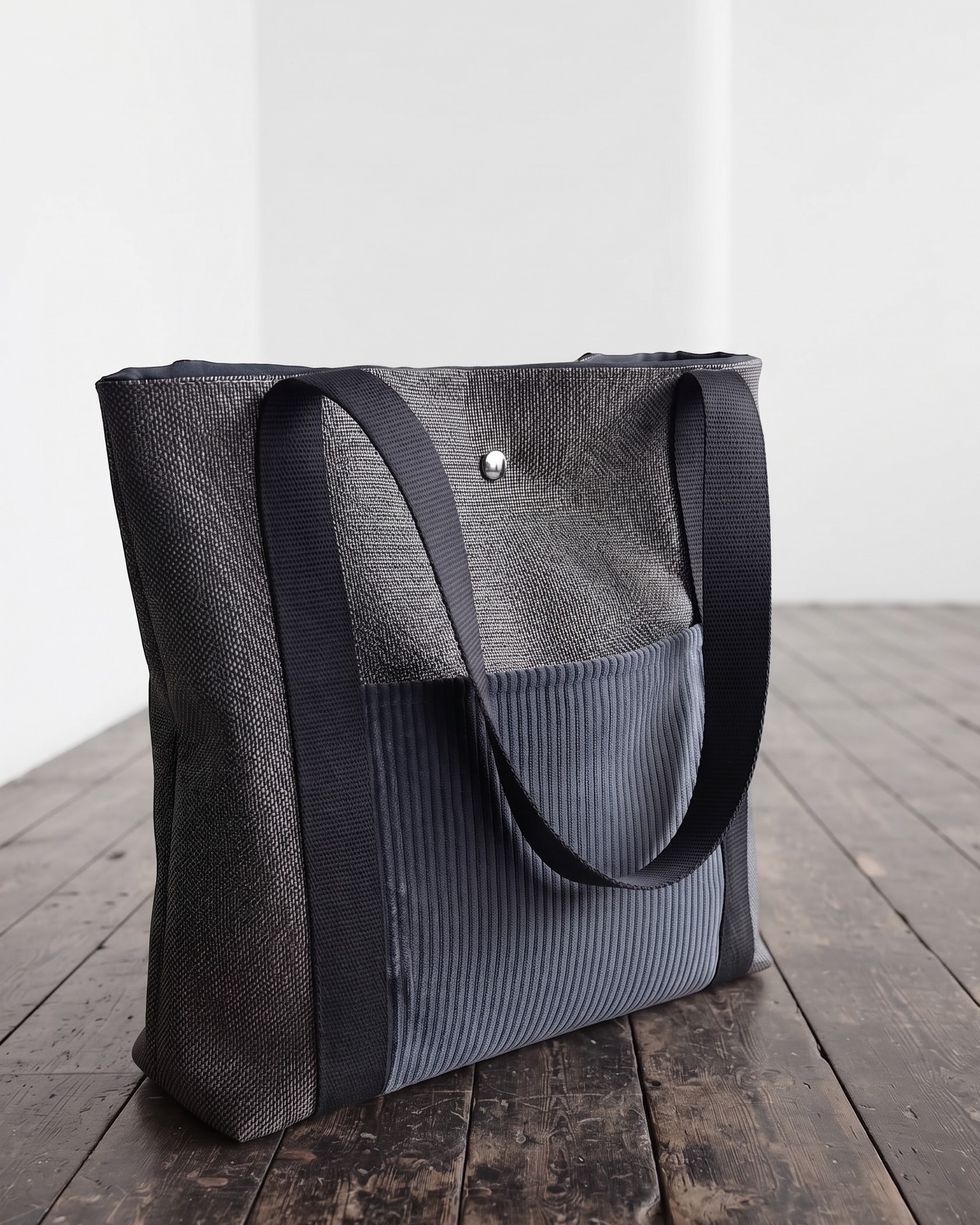 Bolsa Elegant Tote BagbjSofisticació i Capacitat Diària Aquest model Totebag combina la silueta clàssica i espaiosa d´una bossa de gran capacitat amb detalls de disseny que l´eleven a una peça de gran elegància Bolsa Totebag Elegante: Sofisticación y Capacidad Diaria Este modelo Totebag combina la silueta clásica y espaciosa de una bolsa de gran capacidad con detalles de diseño que la elevan a una prenda de gran elegancia. Gracias a sus dos cintas fijas, está pensada para llevarla cómodamente debajo del brazo, ofreciendo una sujeción segura y un estilo impecable para cualquier ocasión.